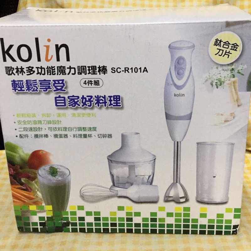 Kolin歌林多功能魔力調理棒 4件組 Sc R101a B00117 蝦皮購物