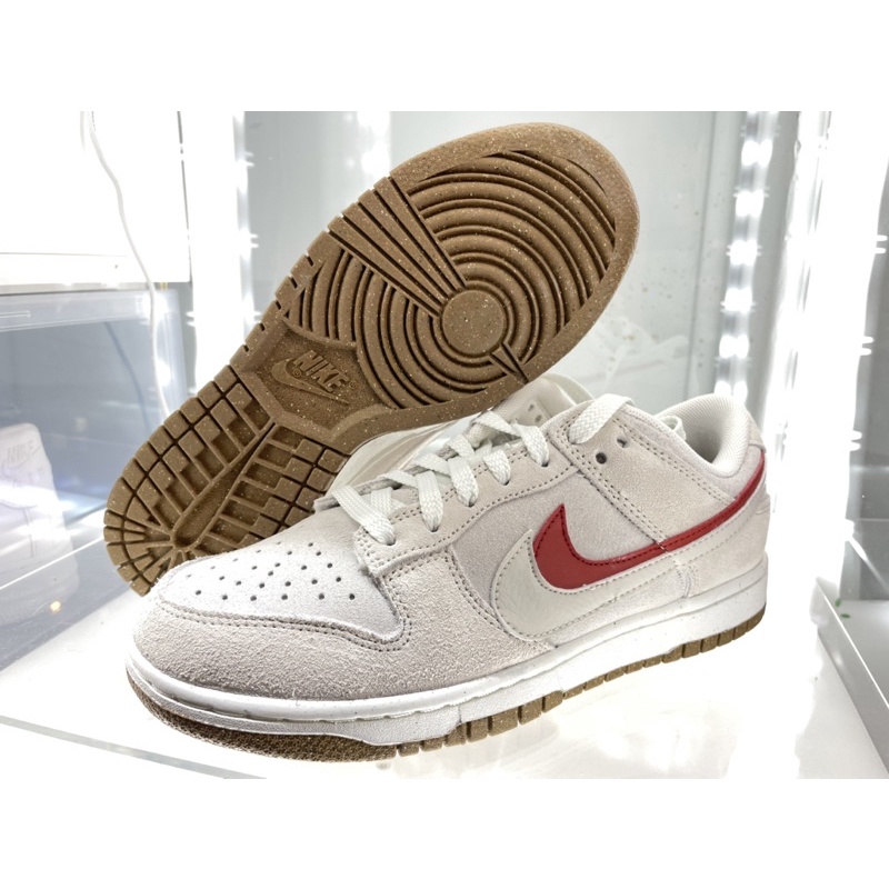 全新台灣公司貨 Wmns Nike Dunk Low SE 85 海鹽 米白紅 雙勾 解構 DO9457-100