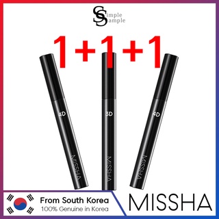 MISSHA @1+1+1@ Lash Mascara 3D 4D 睫毛膏 韓國美妝