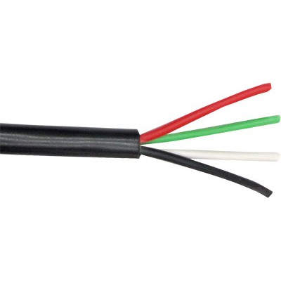 TL 0.3mm平方X4C(0.3*4C) 4芯 PVC控制電纜 細蕊 監視 監控 控制線 電纜線 電線 100米/1捲