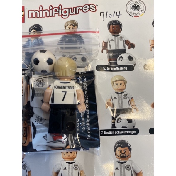 71014 Lego 德國足球隊 世足賽 7號隊長