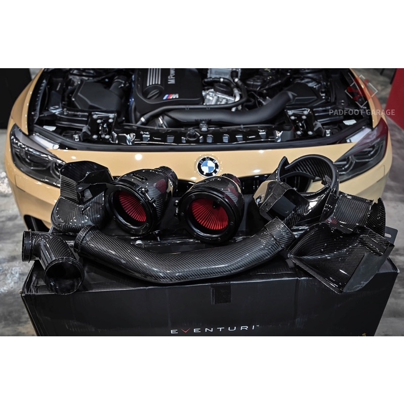 Eventuri M3 M4 F8X V2 Black Carbon Intake BMW 英國改裝進氣系統