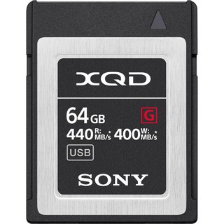 【SONY】 QD-G64F XQD G系列 高速記憶卡 支援4K錄影 (公司貨)