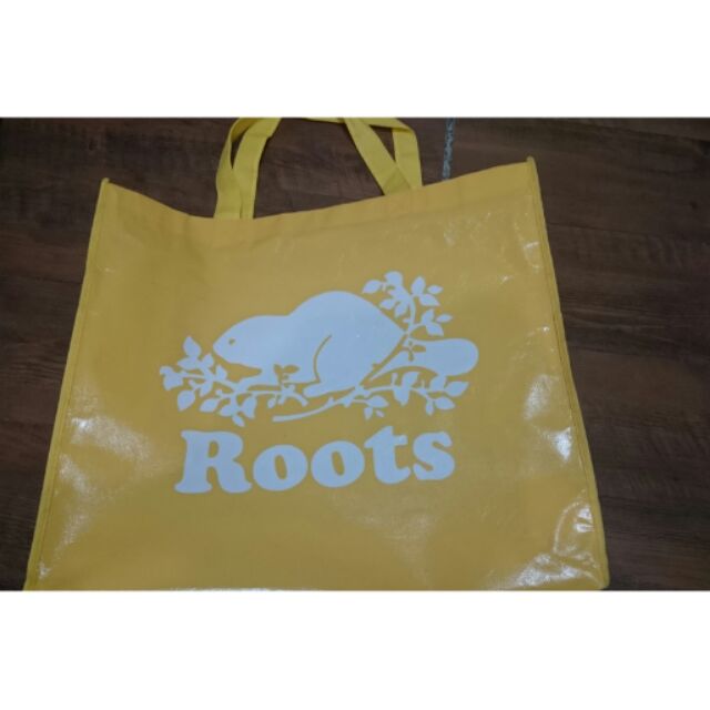 Roots  超大 環保袋 購物袋 環保購物袋 名牌紙袋 手提袋