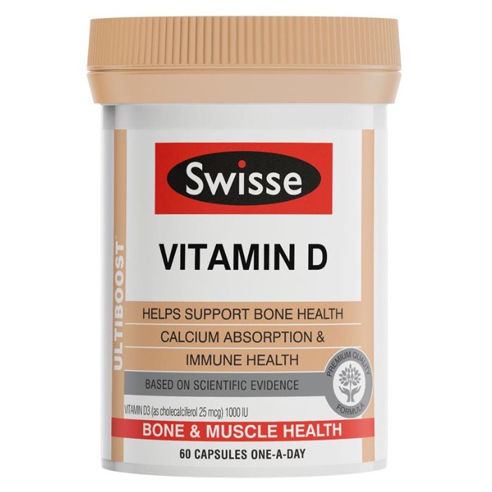 澳洲代購*Swisse Vitamin D 維生素D 60顆/250顆/400顆膠囊