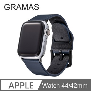 Gramas Apple Watch 42/44mm 義大利真皮錶帶