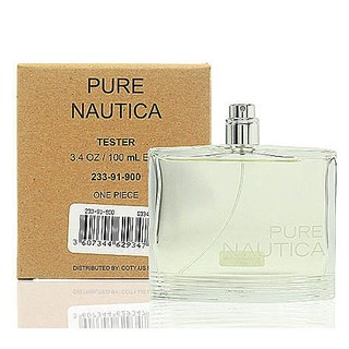 ☆MOMO小屋☆ NAUTICA Pure 純淨之航 男香 100ML 【TESTER包裝】