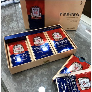 [現貨代購] 韓國境內版直送 正官庄原裝 6入120g盒(20g/入)蜂蜜紅蔘切片 蜂蜜高麗蔘切片 非免稅店產品