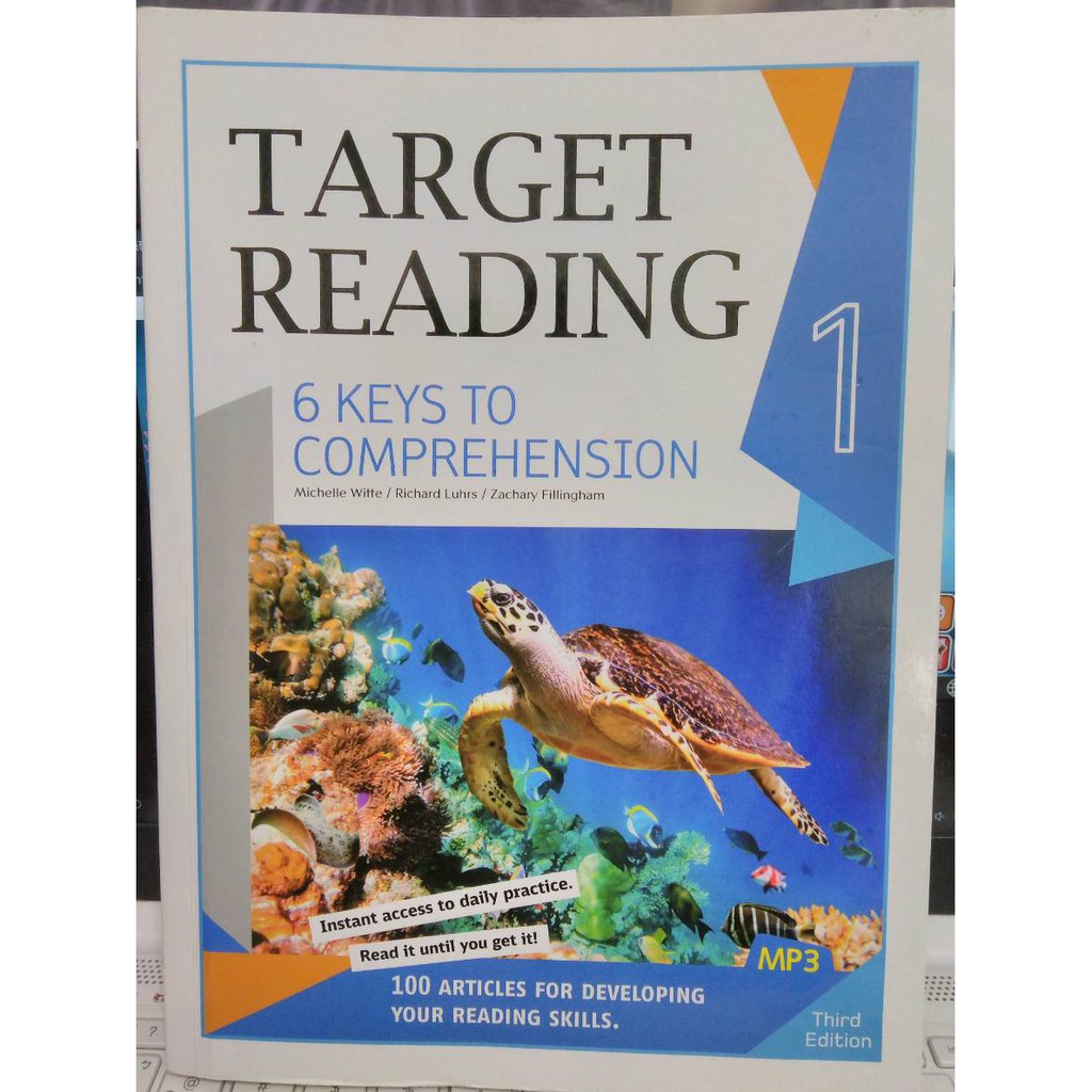 二手 Target Reading 1 (附CD+單字本) ISBN：9789863186083