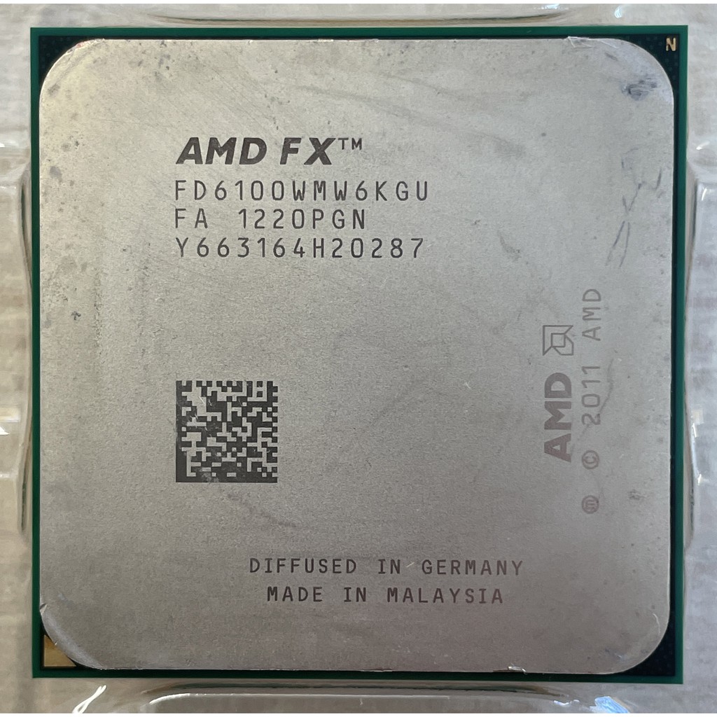 ⭐️【AMD FX-6100 六核心/基本時脈 3.3GHz/AM3+腳位】⭐ 正式版/含風扇/個人保固3個月