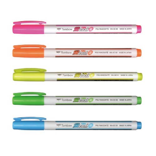 TOMBOW 蜻蜓牌 螢光筆 記號筆 學生文具 辦公 標記 多色可選 /支 WA-SC