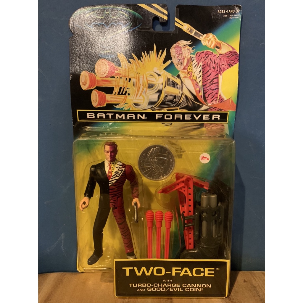 KENNER 肯納 BATMAN FOREVER 蝙蝠俠 TWO-FACE 雙面人 吊卡