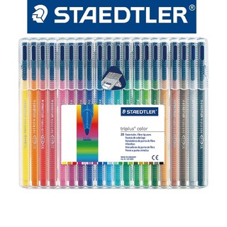 德國施德樓STAEDTLER-三角舒寫彩繪筆20支套組/MS323SB20