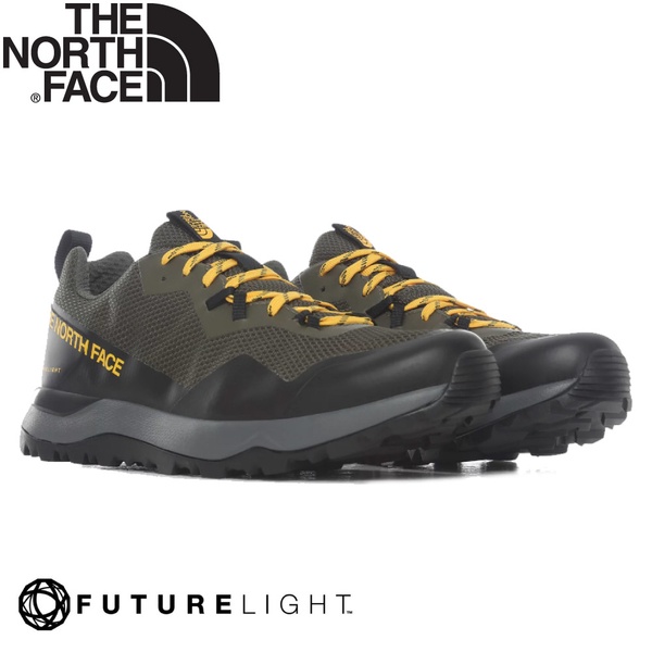【The North Face 男  FUTURELIGHT防水健行鞋《軍綠》】3YUP/徒步鞋/休閒鞋/健走鞋/戶外鞋