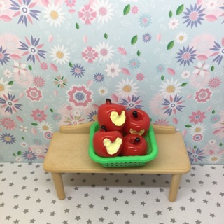 模擬迷你食玩🍎ㄧ顆白雪公主的蘋果🍒一個櫻桃森林家族 黏土人娃娃屋場景配件💥單個價格📏低消看說明