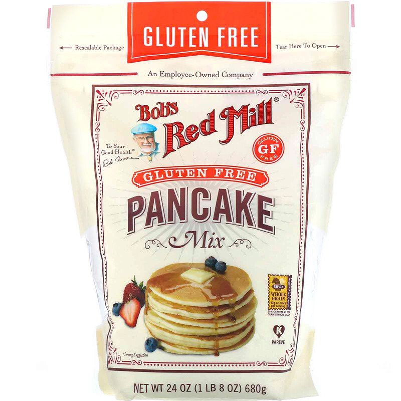 《非即期商品》Bob's Red Mill 煎餅粉 680克 Pancake Mix  無麩質鬆餅粉 鮑伯紅磨坊