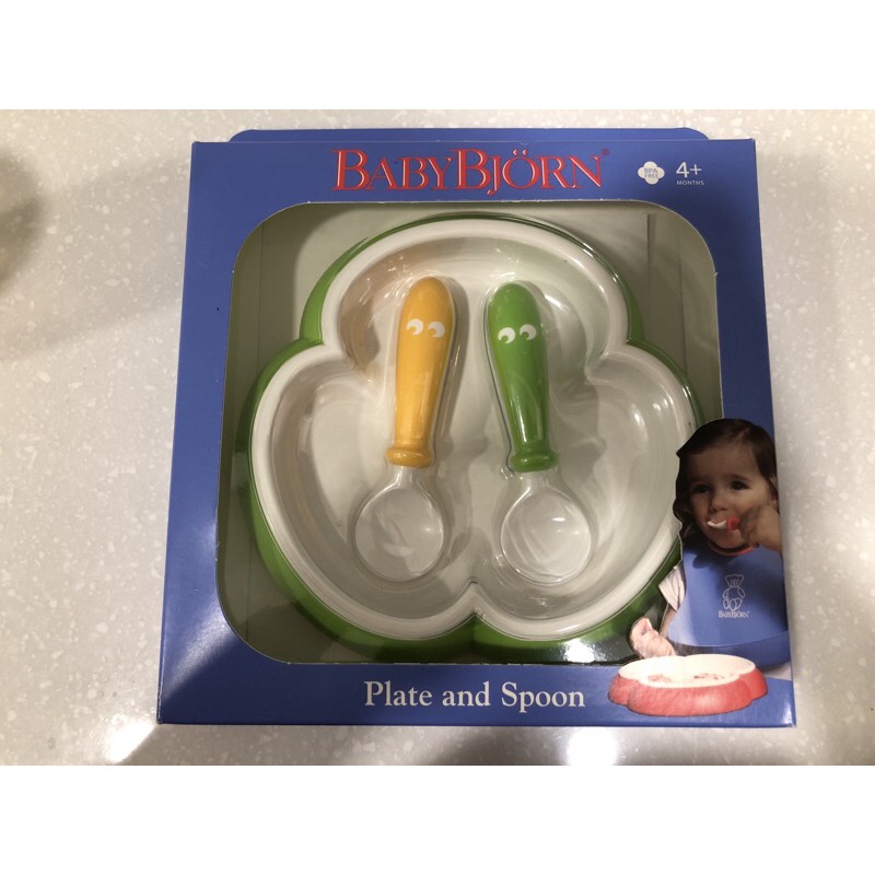 瑞典製 babybjorn spoon and fork 訓練 兒童餐具湯匙組