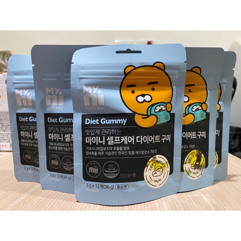 Kakao Friends 減肥軟糖 軟糖 Ryan 減肥 瘦身 蝦皮購物