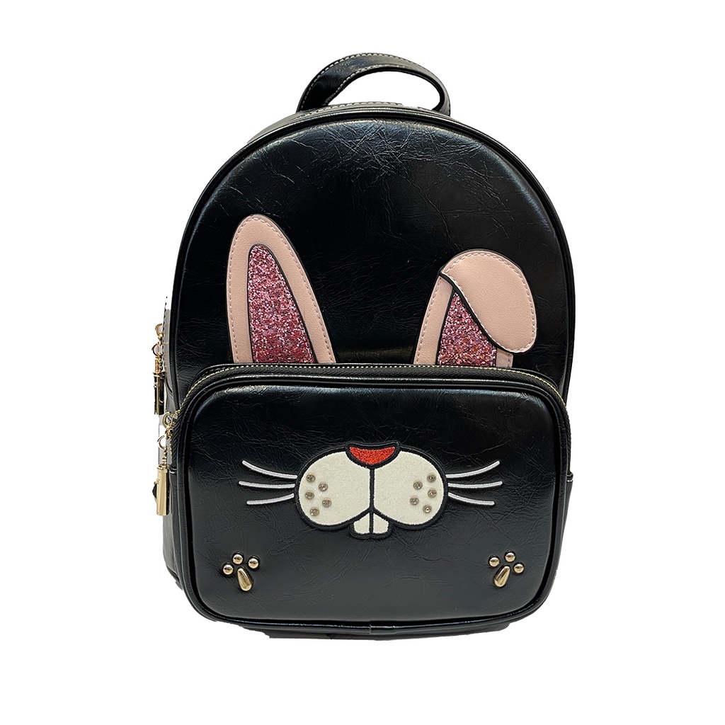 貝蒂 Betty Boop 百貨公司 專櫃 手提包 後背包 鑽 兔子 黑色包包 油皮面 行旅包鋪