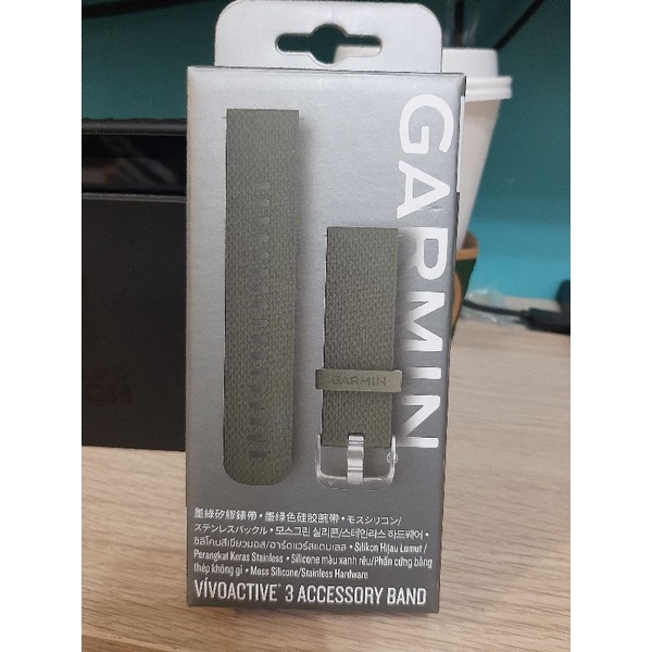 Garmin原廠全新盒裝20mm通用錶帶vivomove hr vivolife venu sq frernner245