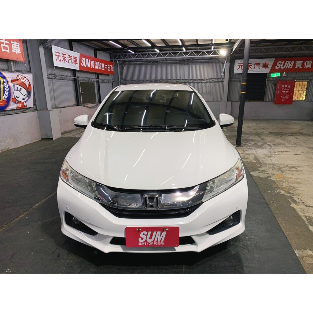 正2016年式 Honda City 1.5 Vti-S  頂級版找錢 實車實價 全額貸 一手車 女用車 非自售 里程保