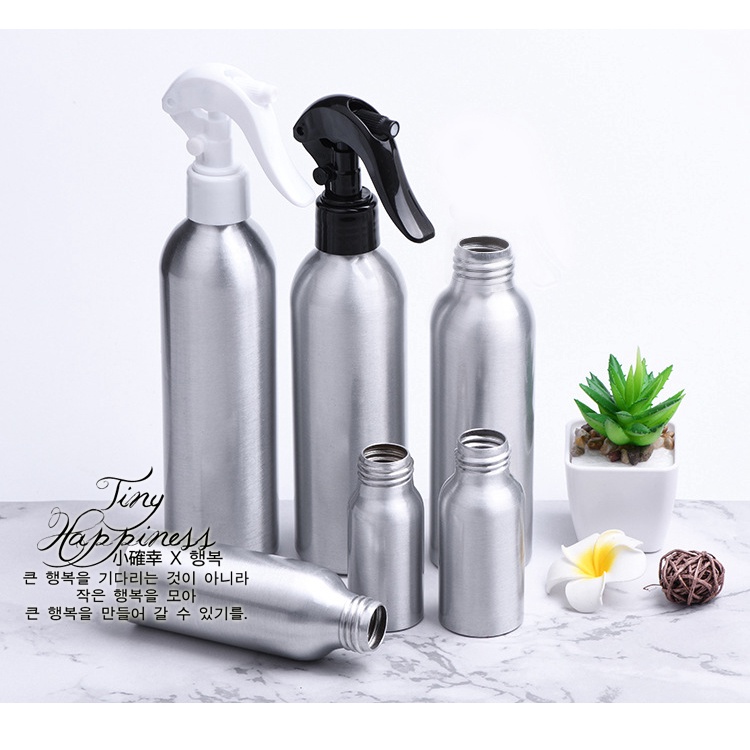 小老鼠噴瓶 化妝品噴霧瓶 細霧小噴瓶 鋁瓶 酒精瓶 不透光 (防勿壓卡扣設計) 分裝瓶 50ml 100ml 250ml