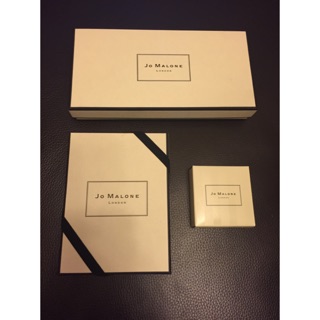 Jo Malone 周邊 包裝 包材 紙盒 白皮套 試香紙 絨布袋 針管紙盒