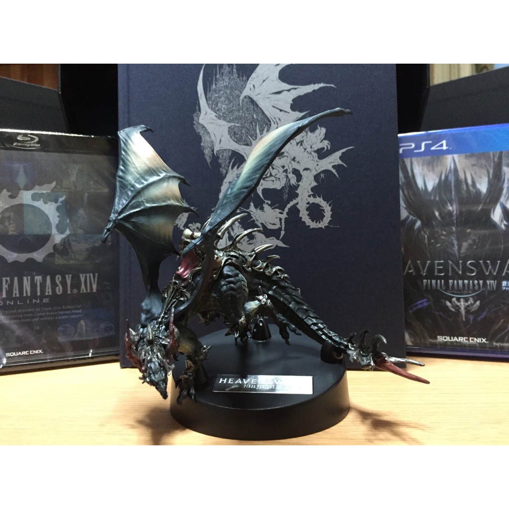 Final Fantasy XIV：蒼天的伊修加爾德 特典 龍騎士模型 全新 絕版