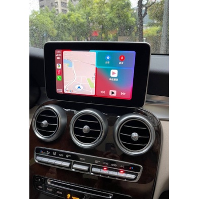 台中到府安裝【賓士】BENZ 賓士 GLC W253 賓士專用無線Apple CarPlay 手機鏡像 導航 無故障碼