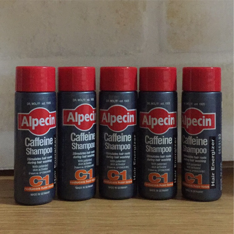 Alpecin 咖啡因洗髮露隨身瓶15mlx5入(效期到2019/12）