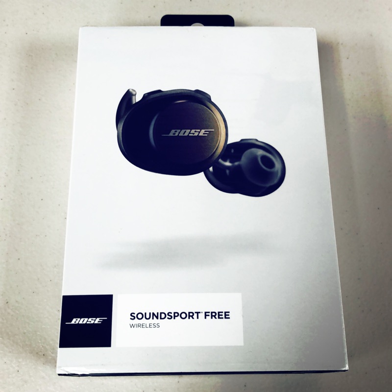 BOSE SoundSport Free 真無線藍芽耳機 防水防汗 運動型耳機(黑色）
