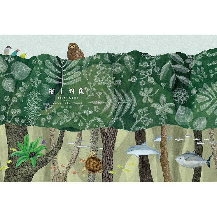 樹上的魚《Lokot 鳥巢蕨》(英文) 行政院農業委員會林務局 五南文化廣場 政府出版品 繪本 童書