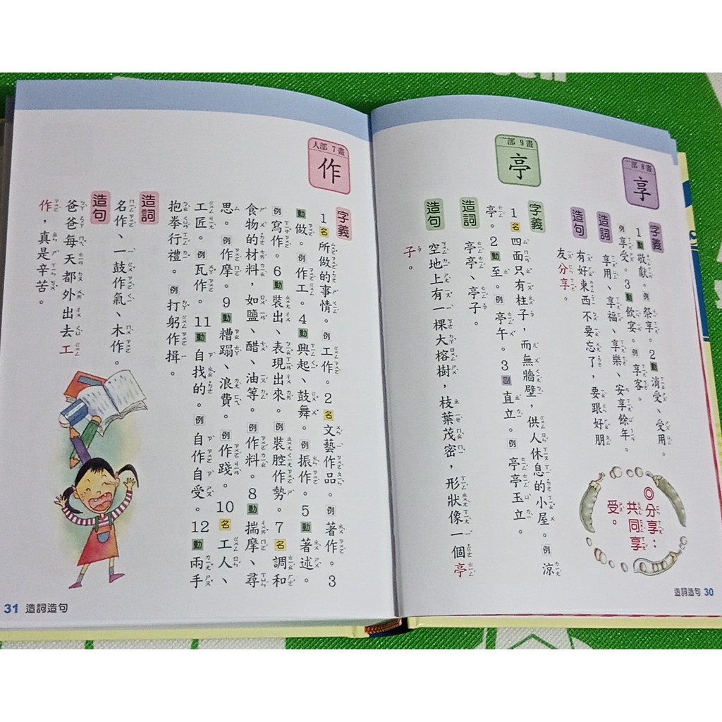 抬頭有書 童心學習百科辭典字典 造詞造句字音字詞辯正多音類似字數學大百科九年一貫國語數學輔助教材最新版