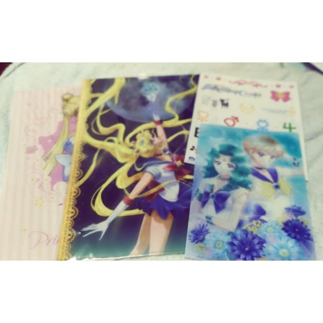 美少女戰士 資料夾 貼紙 海王星 天王星  公主 L夾 文具