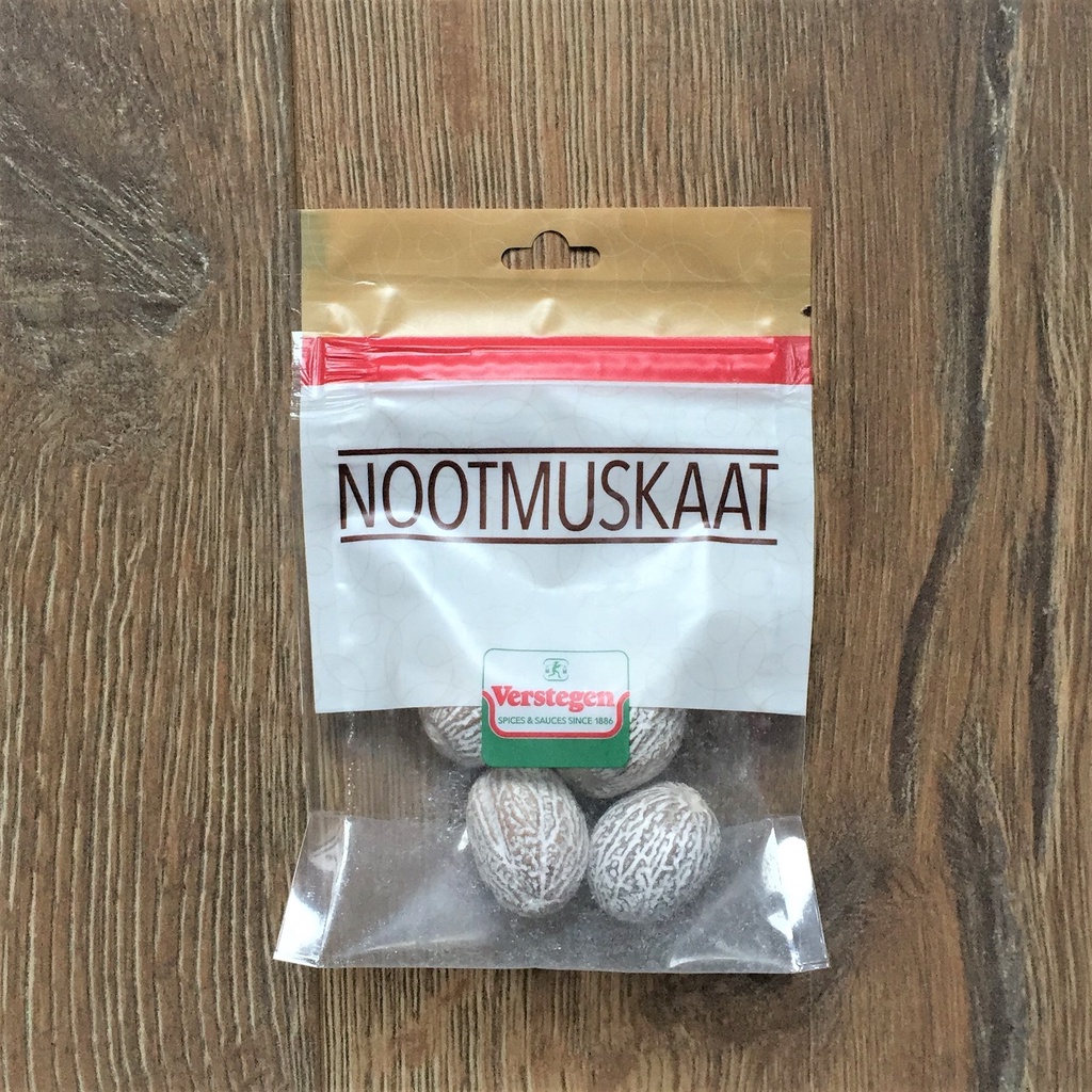荷蘭產 Verstegen Nutmeg Whole Nut Nootmuskaat Heel 原粒肉豆蔻 新品