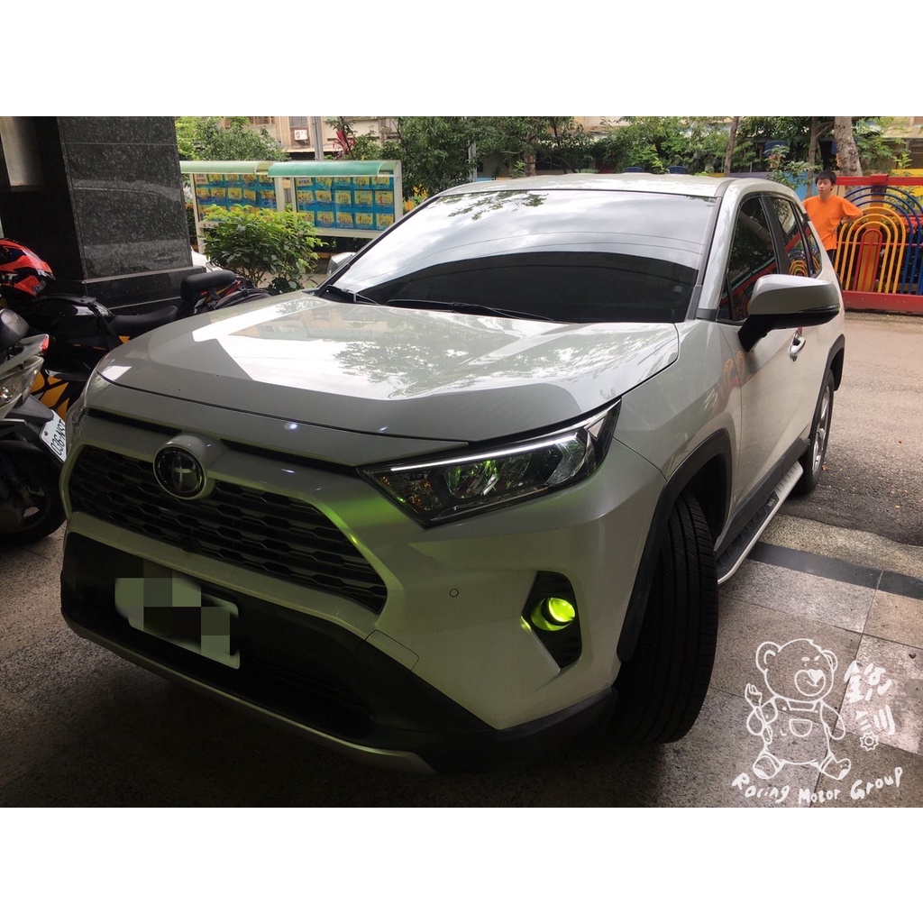 銳訓汽車配件精品 Toyota 5代 Rav4 安裝 GTR LED魚眼霧燈-檸檬光 GTR 凸凸霧燈