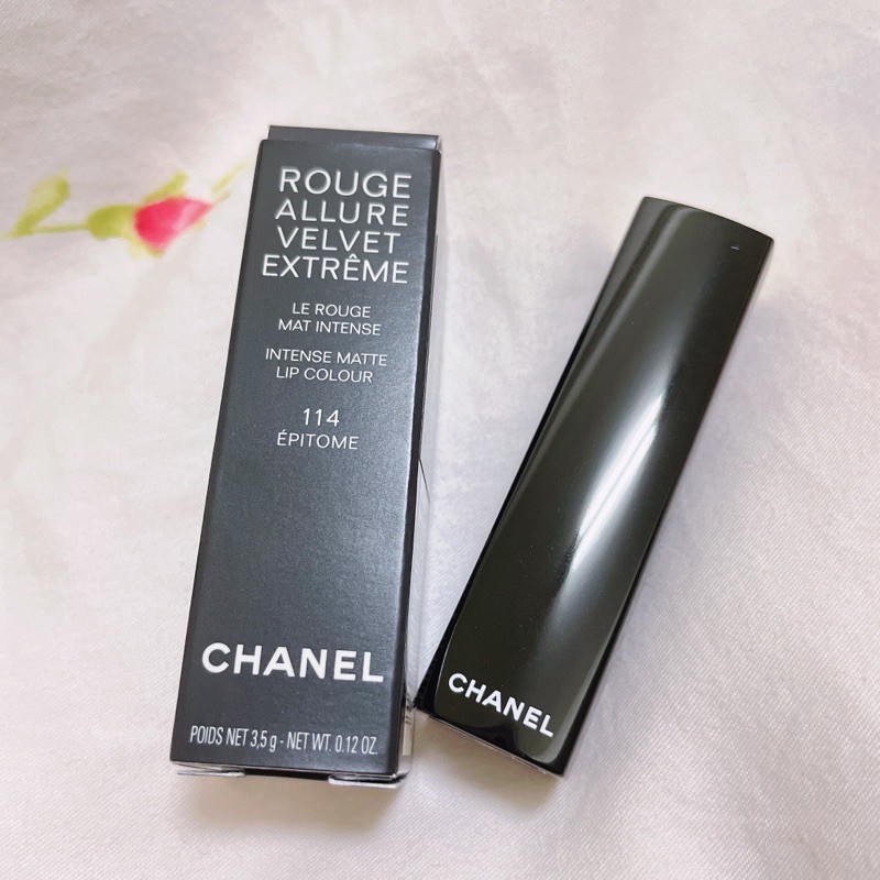香奈兒 超炫耀的極致絲絨唇膏 Chanel Rouge Allure Velvet Extreme #114