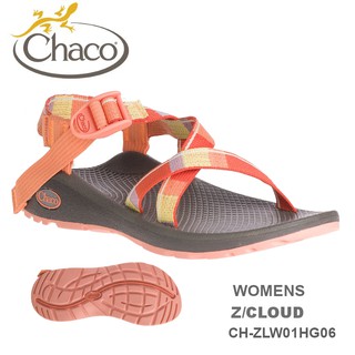 【速捷戶外】美國 Chaco Z/CLOUD 越野紓壓運動涼鞋 女款CH-ZLW01HG06 -標準(吸睛老虎)
