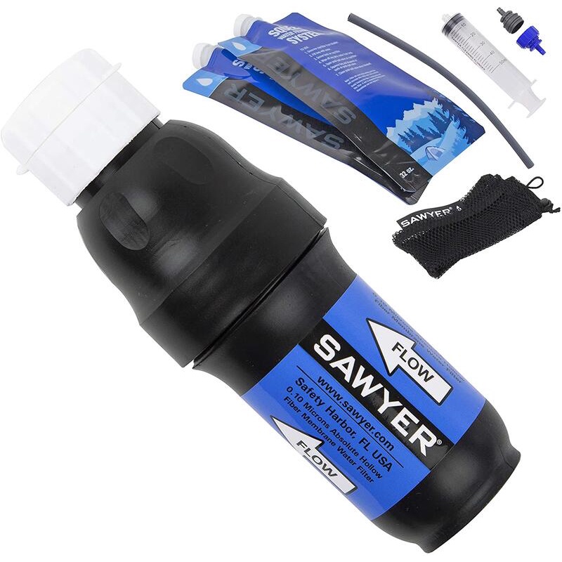 [現貨 當天出貨]Sawyer Squeeze SP129 濾水器 Sawyer最大流量 雙水袋