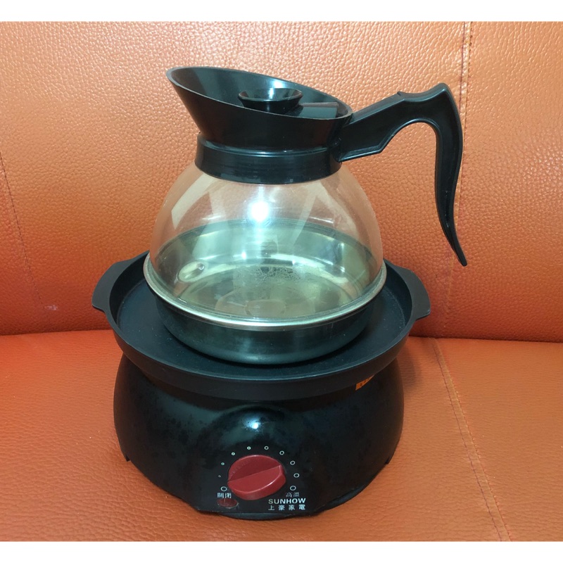 （二手正常品，整組$199可隨退）上豪快煮壺 熱茶壺 配件齊全 適合學生外宿時使用