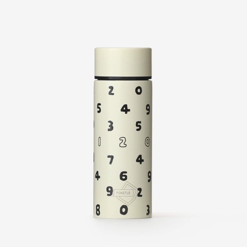 ✨喜樂心好物選品✨霧面香草白🍶 SOUSOU xPORKET 120ml超氣質保溫瓶（不銹鋼）