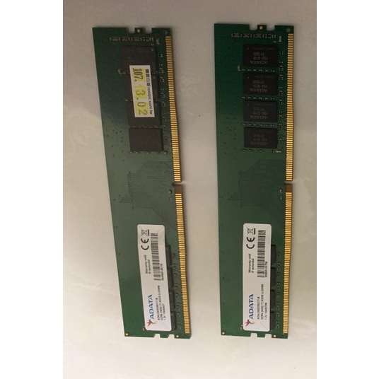 ADATA DDR4 2400 8g 兩條
