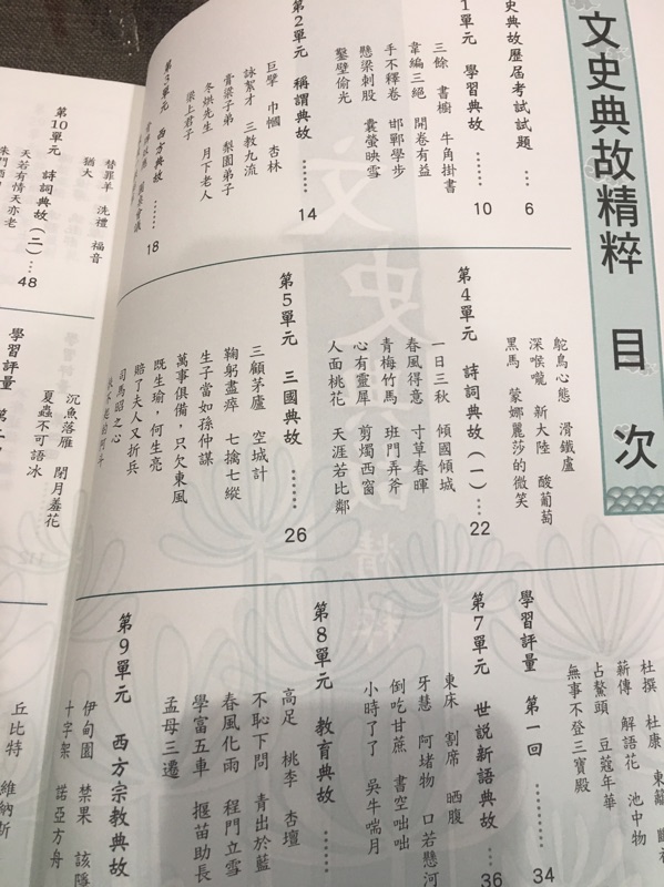 109會考 私中考試必備 文史典故精粹 捷英社 蝦皮購物