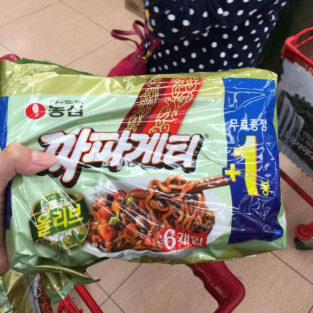 100%韓國空運  農心浣熊泡麵 炸醬麵
