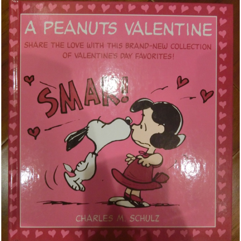 A Peanuts Valentine 史努比snoopy情人節全英文漫畫書 蝦皮購物