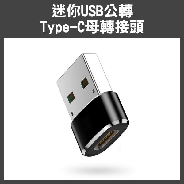 台灣現貨 iphone12 轉豆腐充 迷你 USB公 轉 Type-C母 轉接頭 PD轉USB充電 轉接器換換器 USB