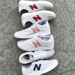 New Balance 櫻花粉 白色 復古 女鞋 皮革 CRT300 WRT300RP