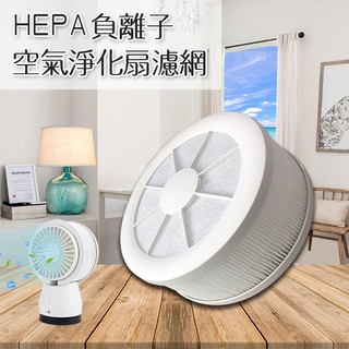 HEPA負離子桌面淨化風扇濾網(E0067-A)