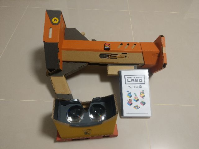 Switch Labo 04 輕量版 火箭筒 VR眼鏡