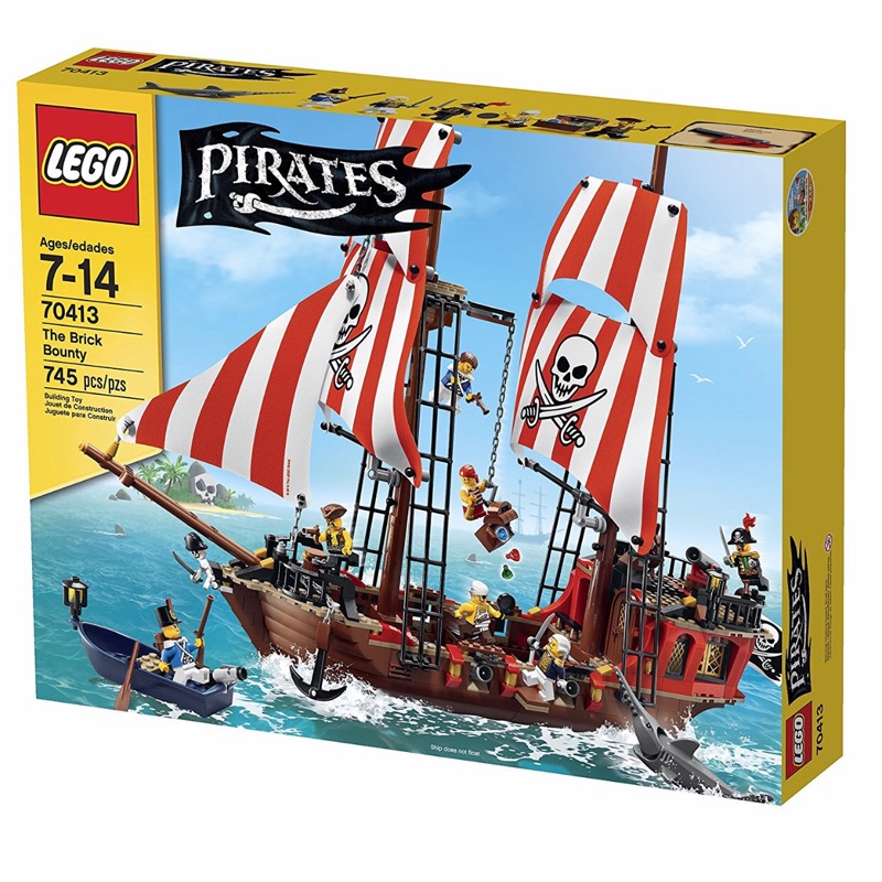 LEGO 樂高 70413 全新品未拆 海盜系列 The Brick Bounty 海盜船